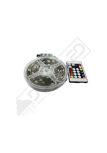 Usb'li 5v Yılbaşı Led Işık Dış Mekan, Rgb Pixel Akıllı Peri Led 10 Metre