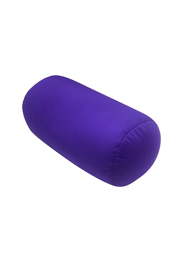 Rahat Yuvarlak Silindirik Mikroboncuk Yastık Boyun Sırt Desteği Yuvarlak Yastık Boru Yastık Yumuşak Yastıklar 12 X 7 İnç Diğer