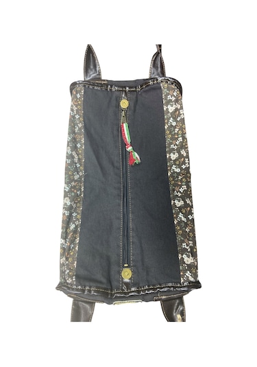 Kaliteli Eskitme Organik Vintage Salaş Desenli Günlük Gezi Seyahat Plaj Kadın Omuz El Çantası M Siyah Kahve Kaliteli Eskitme Organik Vintage Salaş Desenli Günlük Gezi Seyahat Plaj Kadın Omuz El Çantası M Siyah Kahve