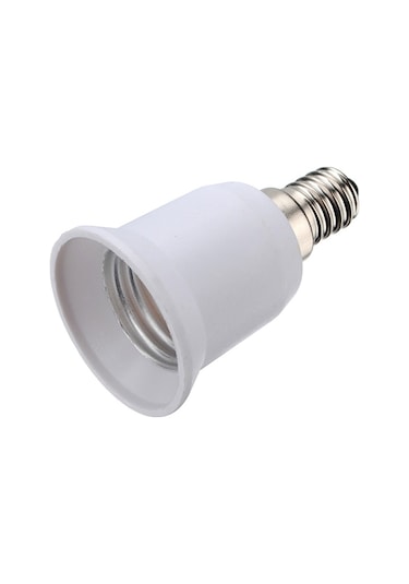 Vkemall Priz 10 Adet E14'ten E26 E27 Adaptörü Ampul Tabanı Adaptörü Dönüştürücü Işık Soketi E