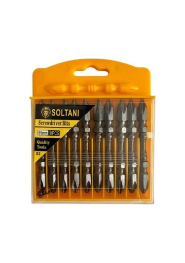 Çift Taraflı 10'lu 65 Mm Yıldız Matkap Ucu