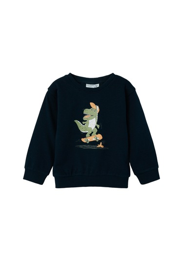 Name It Nmmvıldar Ls Nreg Sweat U Lacivert Erkek Çocuk Sweatshirt Lacivert