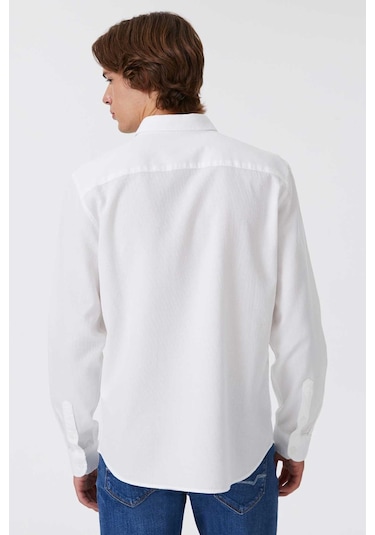 Loft Erkek Gömlek Buz Beyazı