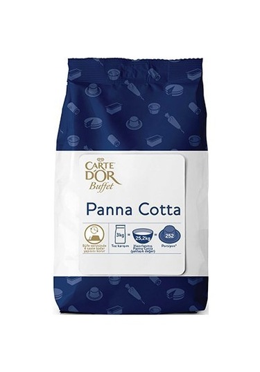 Carte D'or Yeni Buffet Serisi Panna Cotta 3 KG