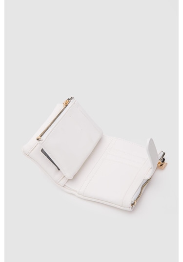 Shule Bags Kei Cüzdan Beyaz Beyaz