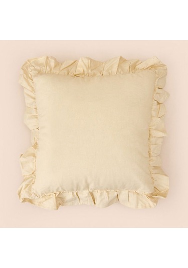 Evidea Soft Fancy Kırlent - Bej - 40x40 Cm Bej