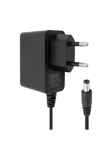 Weko 24 Volt 1 Amper 24 Watt Plastik Kasa Priz Tipi Adaptör 5.5x2.5 Uçlu