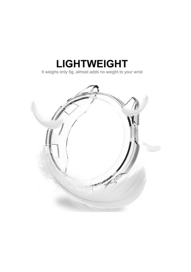 Garmin Forerunner 965 Enkay Hat-prince Şeffaf Tpu Çerçeve Düşmeye Karşı Koruma Kılıfı Mor İçin