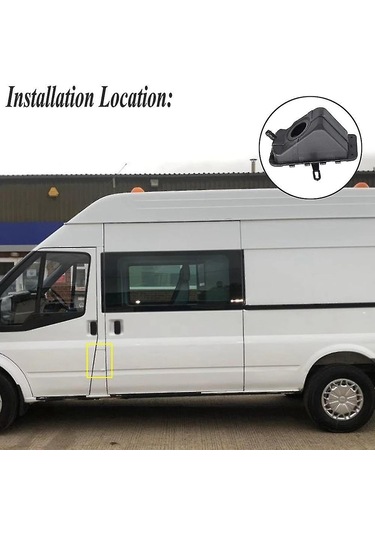 Leezsing Ford Transit Mk6 2000-2014 Sol Yan Yakıt Deposu Kapak Kapağı - Abs Malzeme, Kolay Montaj, Dayanıklı