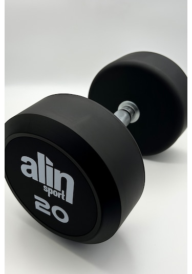 Alin Sport 20 Kg Kauçuk Kaplı Profesyonel Olimpik Dumbbell Dambıl
