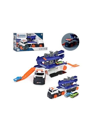 Garaj ve Pist Özellikli Sesli Işıklı Taşıyıcı Tır  Ydx41-4