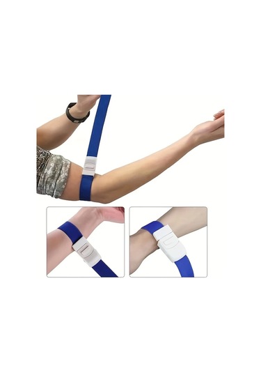 Chenkestoreone Yeşil Elastic Spor Bandaj - Emniyetli Kapama, Esnek Hemostaz Korsesi