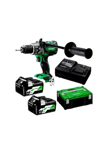 Hitachi-Hikoki DV36DA 36 V 2.5 Ah Li-ion Akülü Kömürsüz Profesyonel Darbeli Matkap Vidalama