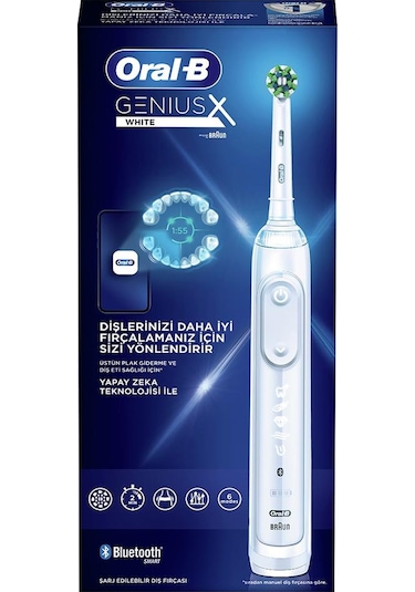 Oral-B Genius X White New Şarj Edilebilir Diş Fırçası
