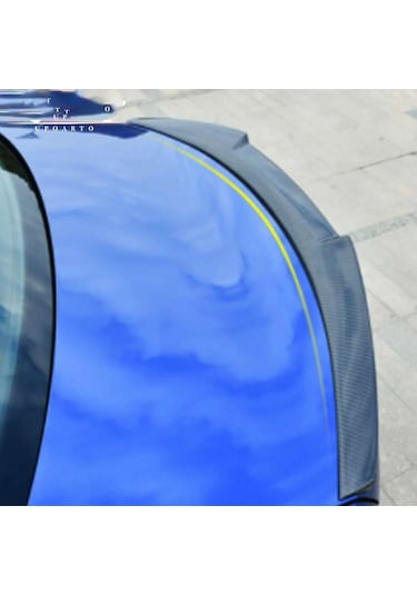 Bmw G20 M4 Bagaj Üstü Spoiler Parlak Siyah Spoyler Plastik İthal 2019-2022