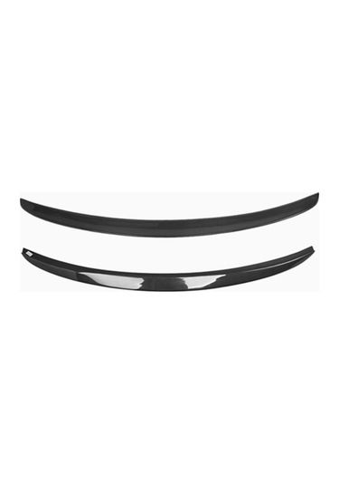 Audi A4 B9 S4 Bagaj Üstü İthal Spoiler Parlak Siyah Plastik Spoyler 2018+