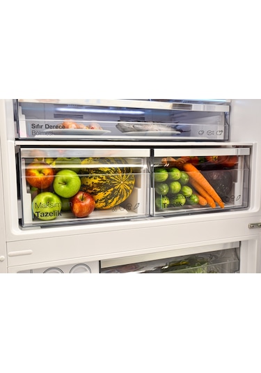 Vestel NFK64012 E GI PRO WIFI 588 LT No-Frost Kombi Tipi Buzdolabı