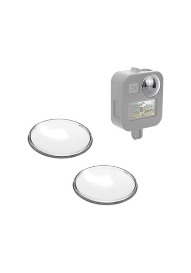 Insta360 X4 / X3 / Gopro Max İçin 2 Adet Puluz Akrilik Koruyucu Lens Kapakları
