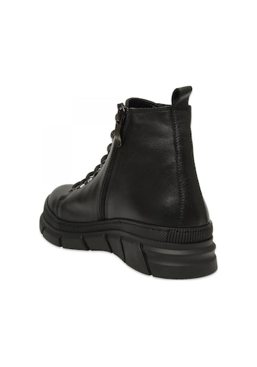 Mammamia D25kb-1935 Günlük Siyah Kadın Bot Siyah