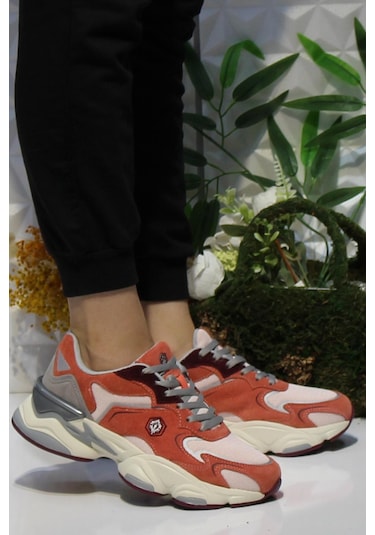 Lumberjack Madax Mesh Sue Kiremit Sneaker Kadın Ayakkabı 001
