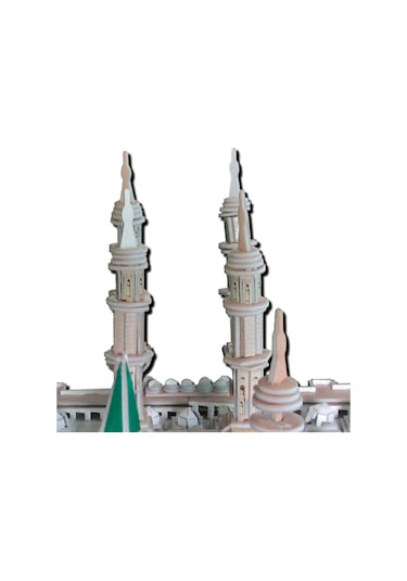 Muhammed Mustafa S.A.V. Evi Medine 3D Puzzle 3 Boyutlu Maket
