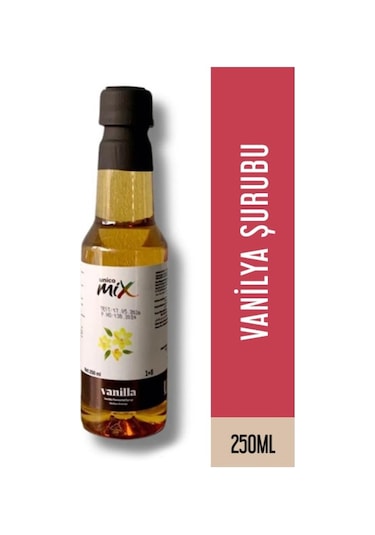 Vanilya Şurup Pet Şişe 250 Ml