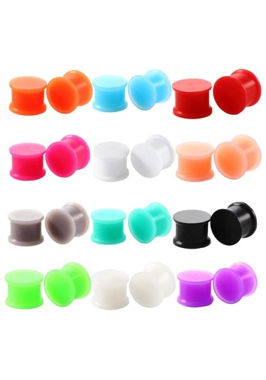 Suntek 12 Çift Silikon Alevlendi Genişletici Göstergeler 8-mm Çok Renkli