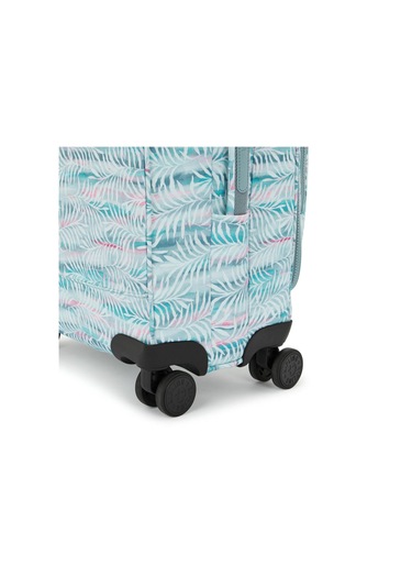 New Youri Spin S Küçük Boy Tekerlekli Valiz Desenli Çok Renkli
