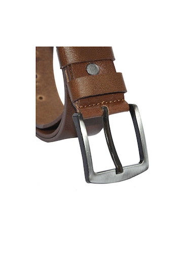 Süzer Deri Taba Tek Katmanlı Manda Derisi Düz Renk 4.5 Cm.lik Spor Kemer - 511-duz-st Kahverengi