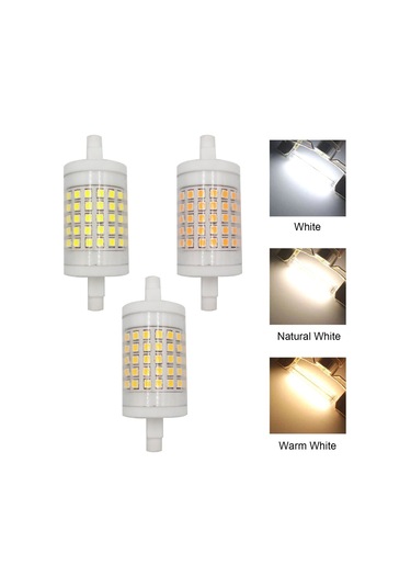 Mufunye 360 Aydınlatma, Stepless Dimlenebilir, R7s Tabanlı 75 Led Mısır Lambası, Ip42 Su Geçirmez, 50.000 Saat Ömür