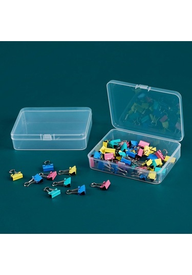 Sones 10 Adet Dikdörtgen Pp Plastik Kutu Şeffaf Ambalaj Kutusu Kapaklı Plastik Parçalar Donanım Alet Saklama Kutusu