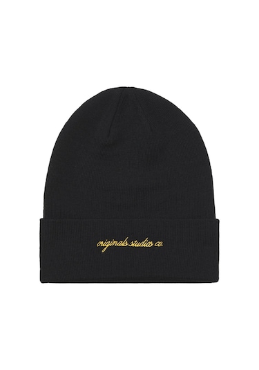 Jacurban Yazı İşlemeli Bere 12263465 Siyah