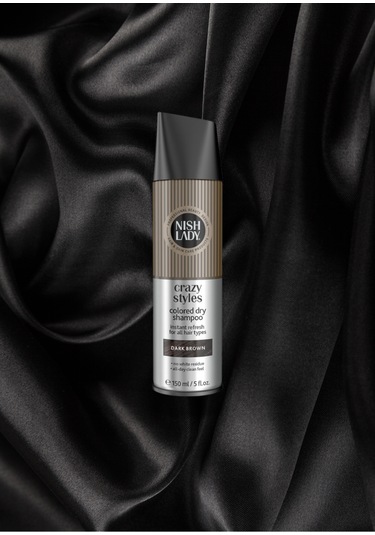 Nıshlady Renkli Kuru Şampuan Koyu Kahve 150 Ml