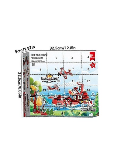 2023 Noel Geri Sayım Takvimi - Çocukların Advent Geleneği İçin 24 Deniz Hayvanı Oyuncağı