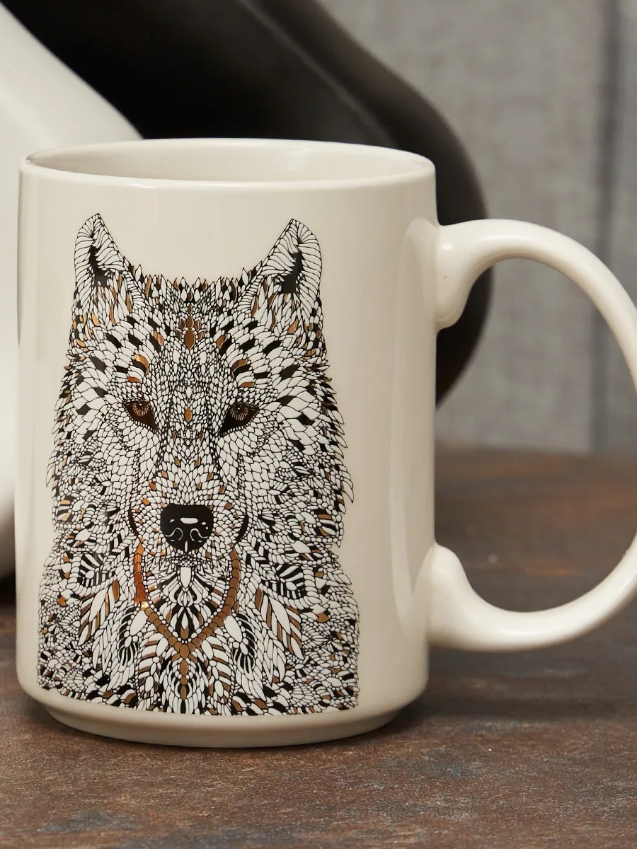 Lefard 500 Ml Porselen Çay Ve Kahve Kupası 167672781 Siyah