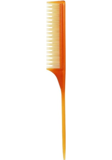 Koodmax Plastik Boyama Ayırma Krepe Saç Tarağı - Kahverengi