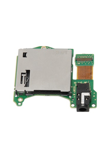 Geeroyoo Nintendo Switch Hac-001 Eski Model İçin Oyun Kartuşu Slot Okuyucu, Kulaklık Portlu Tam Pcb Kart, Kolay Kurulum Tamiri Parçası