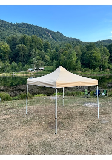 Atabay Outdoor Gazebo Tente Üst Kumaşı Krem