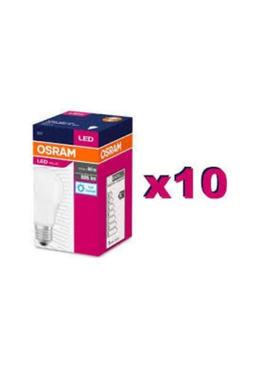Led Ampul 10 Adet 8.5w Beyaz Renk