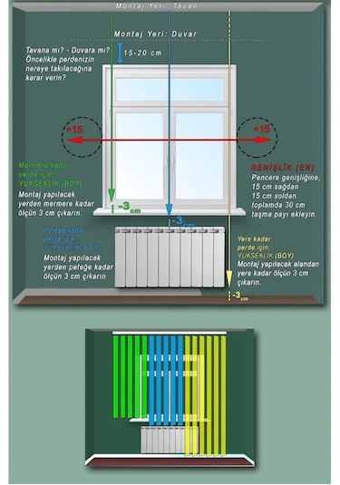 As Perde Siyah Zebra Perde