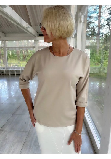 Victoria Richie İnce Oversize Büyük Beden Kazak 173946963