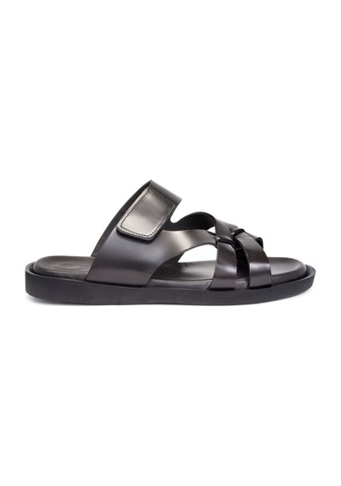 Gedikpaşalı Crm 21Y 1019 Siyah Erkek Ayakkabı Terlik-Sandalet Siyah