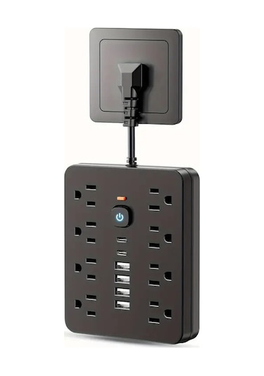 Geeksen 14'ü 1 Arada Usb Hızlı Şarjlı Çoklu Priz - 8 Ac + 6 Usb Portlu Kompakt Güç İstasyonu