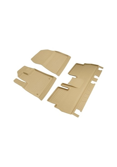 Opel Combo 2019- 4D Paspas Araca Özel Kenar Bariyerli Kauçuk A+ Siyah