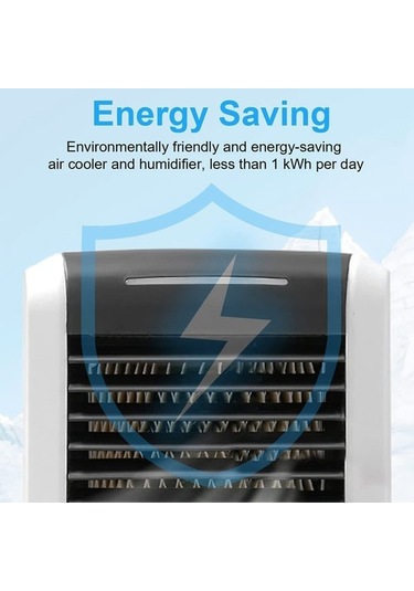 Taşınabilir Klima, Mini Kişisel Evaporatif Hava Soğutucu Masa Fanı 1962 Renkli