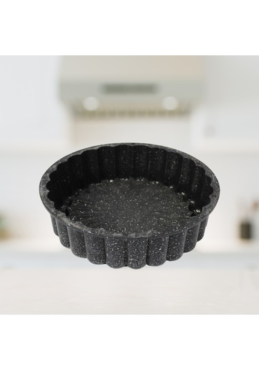 Haschef Safir Tart Kalıbı 26 Cm Siyah