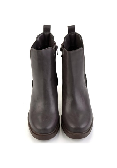 Kahve Kadın Bot & Bootie K02538036509 Kahve