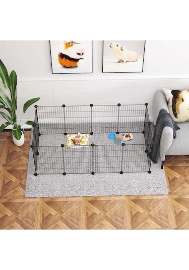 Hodbehod 12 Panel Hayvan Oyun Kafesi Kedi Kuş Evcil Hayvan