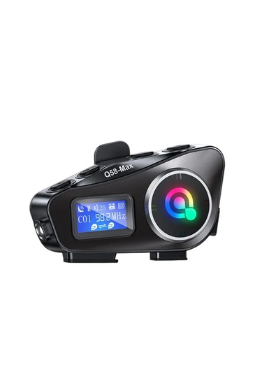 Wearfitpro Q58 Max Led Ekranlı Motosiklet Kask Bluetooth Intercom