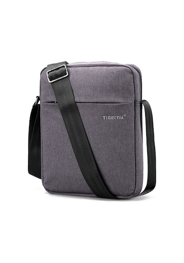 Jialan Erkek Omuz Çantaları Çapraz Askılı Çanta İç Çerçeve Sırt Ow Gri